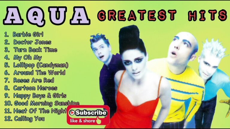 AQUA greatest hits full album – best song remix and house music