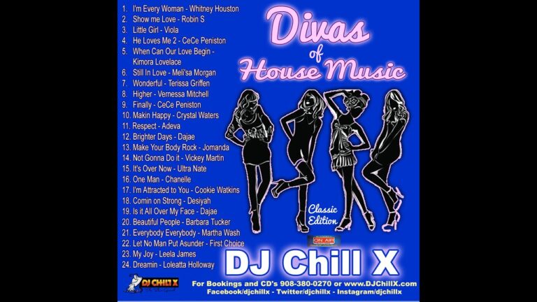 Divas of House Music by DJ Chill X – The best ladies in House Music