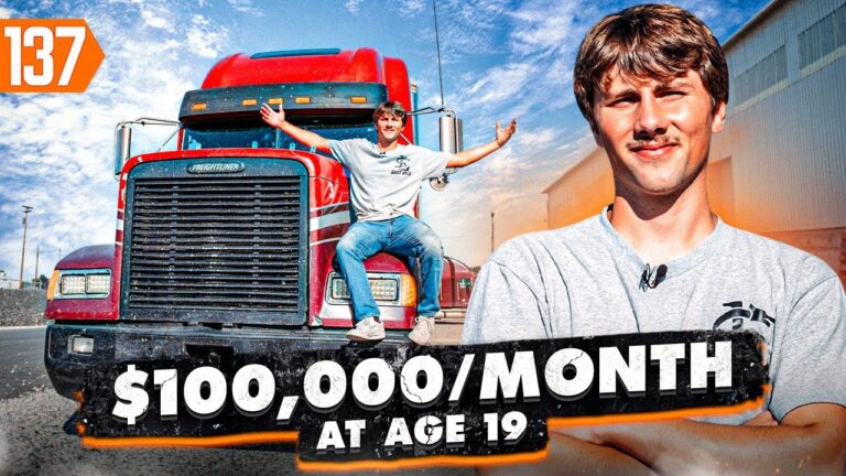 19 Year-Old Starts a Trucking Business