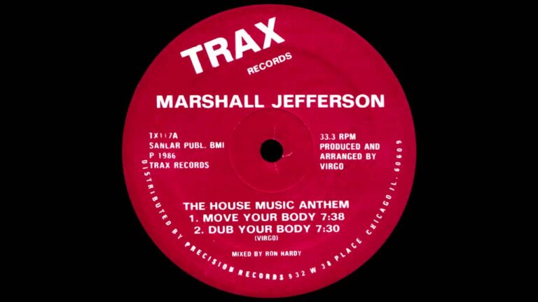 Marshall Jefferson – The House Music Anthem (Move Your Body)