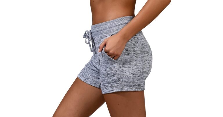 90 Degree by Reflex Workout Shorts Won’t Chafe or Ride Up