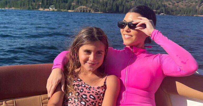Kourtney Kardashian’s Daughter Penelope Shares Beauty Routine