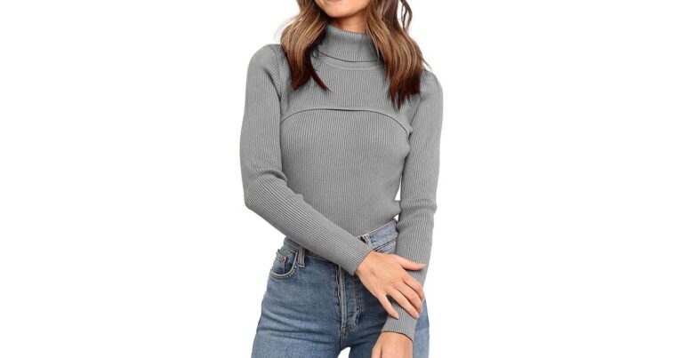 PRETTYGARDEN Turtleneck Adds Spice to the Sweater Style
