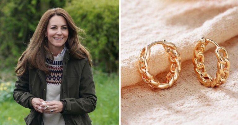 These $12 Chain Link Earrings Are Nearly Identical to Duchess Kate’s