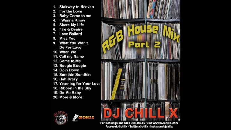 Top R&B House Music Mix by DJ Chill X