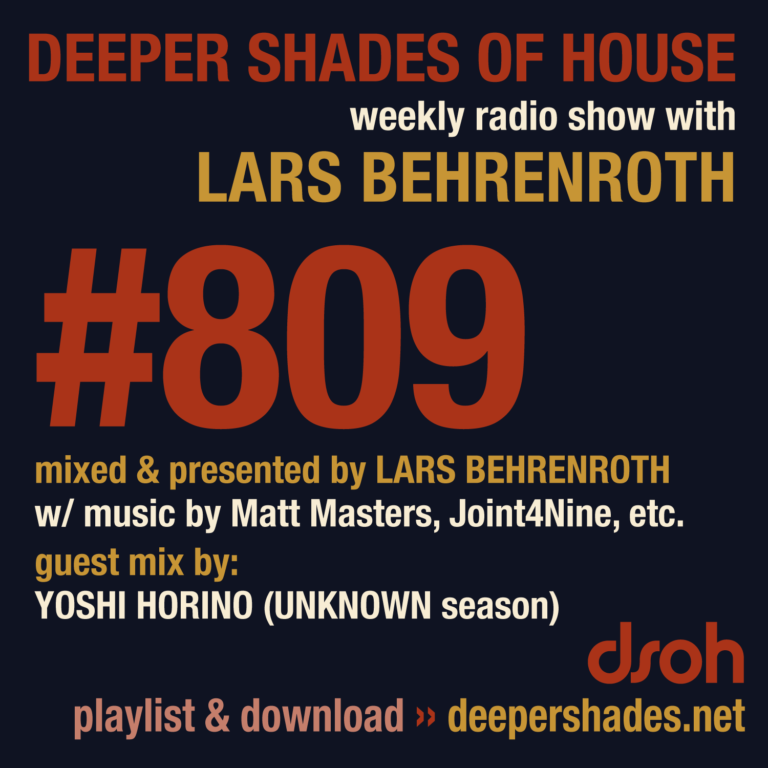 Deeper Shades Of House #809