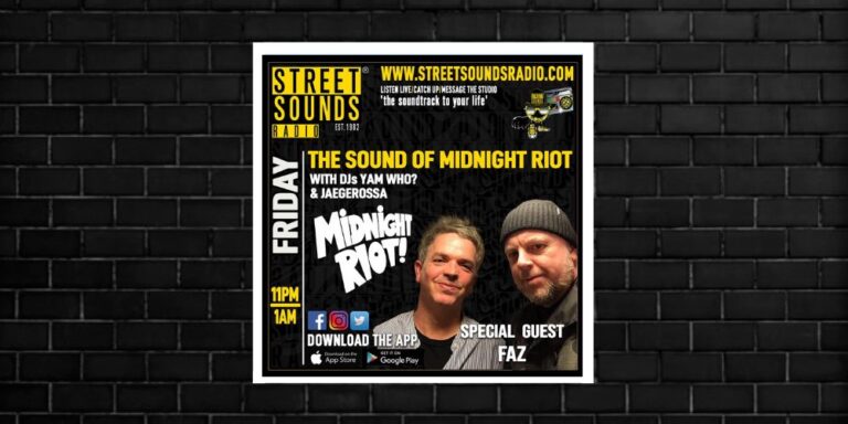 The Sound of Midnight Riot: Street Sounds 003 with Yam Who? Feat Faz